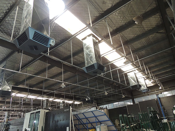 大型工業(yè)用冷風機生產