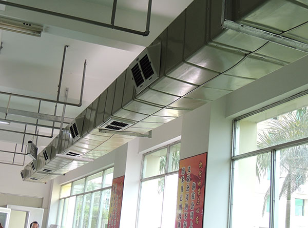 ZLG理工廠房降溫管道